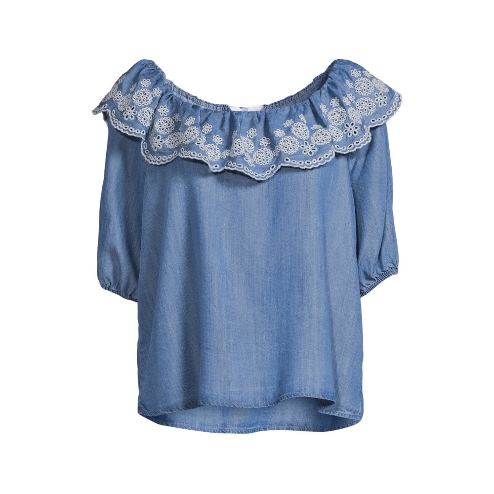 Embroidered Top from Time and Tru